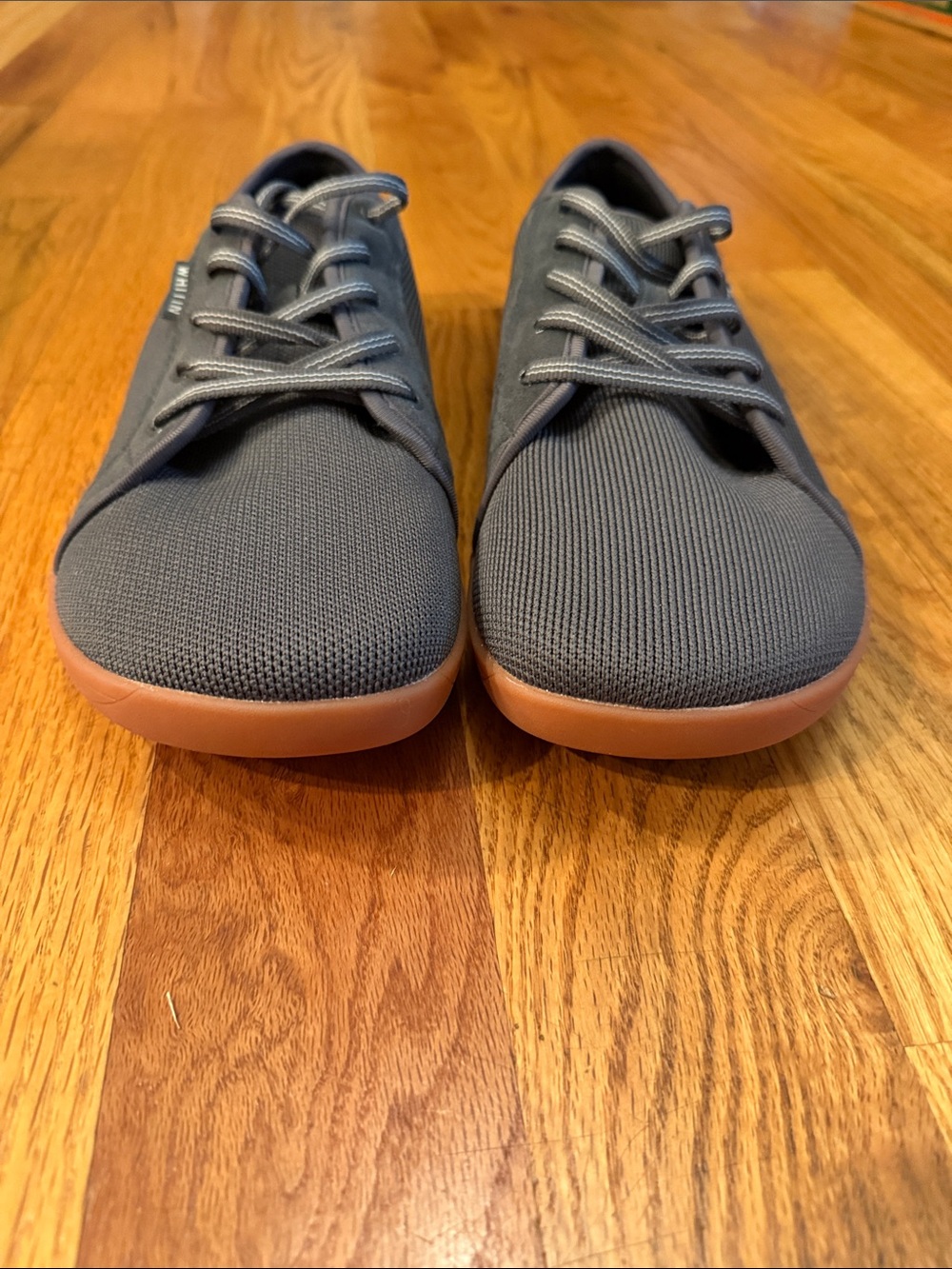 Whitin Men’s Gray Barefoot Wide Toe Mesh Lace Up Sneakers Athletic Shoes 47/US13 - Picture 6 of 6